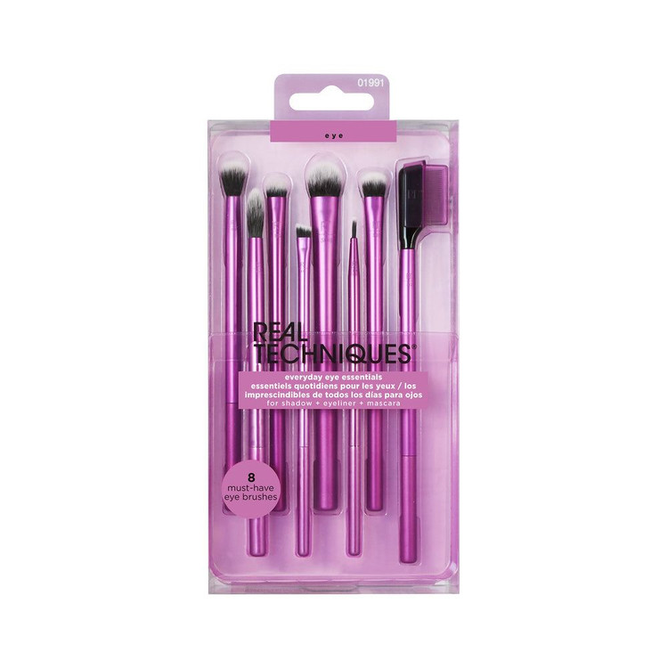 ست براش آرایش چشم ریل تکنیک مدل Everyday Eye Essentials