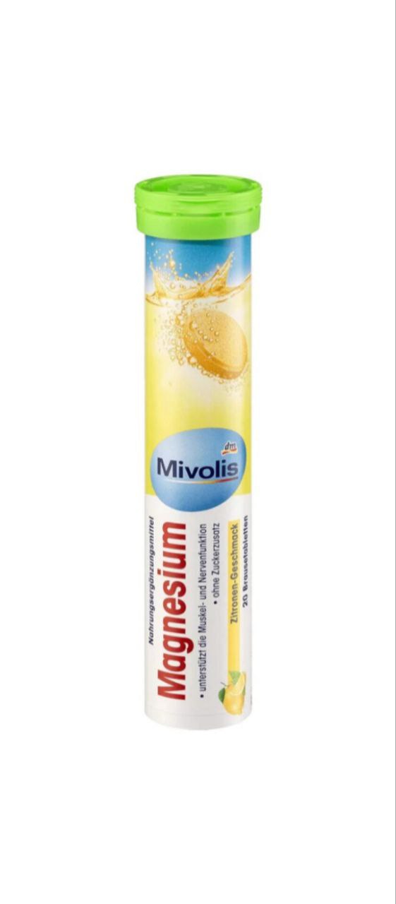 قرص جوشان منیزیم میوولیس Mivolis Magnesium
