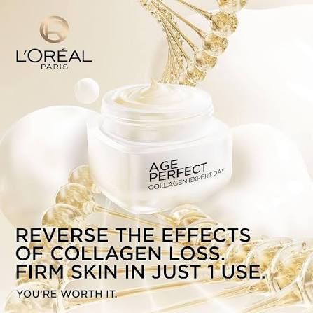 کرم دور چشم لورال ایج پرفکت loreal ige perfect حاوی کلاژن حجم ۱۵ میل