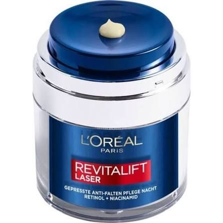 کرم ضدچروک شب لورال  مدل revitalift laser حجم ۵۰ میل